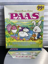 Paas Easter Egg Pure Food Color Kit Vintage New Sealed Old Stock picture