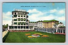 Atlantic City NJ-New Jersey, Hotel Brighton, Advertising, c1948 Vintage Postcard picture