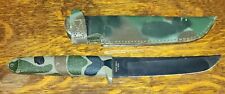 VINTAGE TAYLOR/SETO MCR-11 HANDMADE IN JAPAN SURGICAL STEEL TANTO KNIFE. picture