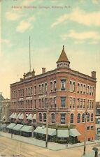 Albany New York~Albany Business College Corner~Typewriting Window~1911 Postcard picture
