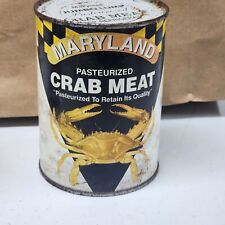 My Maryland Jumbo Lump Crab Meat Empty Tin -Good/Great Condition- picture