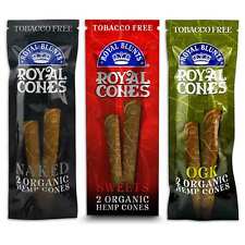 ROYAL CONES Organic Cones VARIETY PACK Pre-Rolled Cones - (3 Pouches) picture