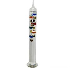 Galileo Large Thermometer Home Design Glass Tube w/ Floating Spheres  Decor 17