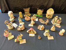 HUGE Lot of 23 Enesco FRIENDS OF THE FEATHER Native American Figurines picture