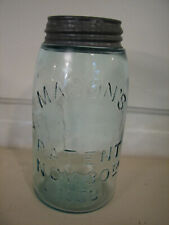 Mason's Jar Early Antique Aqua Patent Nov 30th 1858- Mis-Stamped either 13 or 31 picture