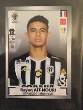 PANINI FOOT FRENCH ISSUE 2019/2020 RAYAN AIT NOURI #39 ROOKIE PSA STICKER? picture