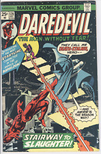 DAREDEVIL #128 MARVEL COMICS featuring stairway to slaughter G/VG or better picture