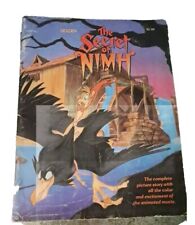 Vintage The Secret Of Nimh Graphic Novel Comic Paperback-1982 Golden Press picture