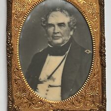 RARE 1800s Colonel James McIntosh Ambrotype Antique Photo War 1812 Mexico Army picture