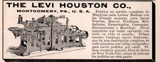 1898 e Latin America Levi Houston Machinery Print Ad picture
