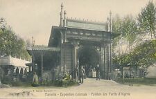 1906 Marseille Exposition Coloniale Pavillon des Forets d'Algerie Algeria picture