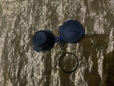 Tupperware New Beautiful Key Chain Ultimate Steamer Bowls Black & Cobalt Blue picture