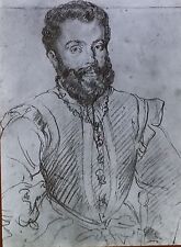 Copy of Titian's Portrait of Federigo Gonzaga, Magic Lantern Glass Slide   picture