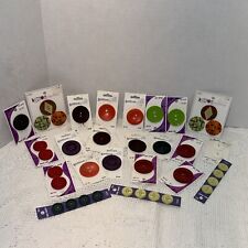 22 Cards Large Plastic Novelty Buttons On Cards Crafts, Sewing Fun Projects picture