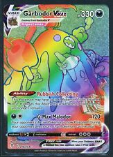 Garbodor VMAX Holo Secret Rare Rainbow 216/203 Pokémon 2021 Evolving Skies NM/M picture
