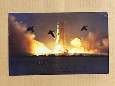 Postcard NASA FL Blast Off Apollo XII Florida Lunar Space Mission Ducks Vintage picture