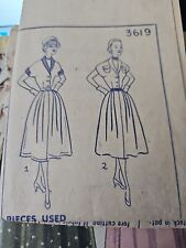 Vintage Sewing Pattern CUT Simplicity 3619 Dress  One Piece picture