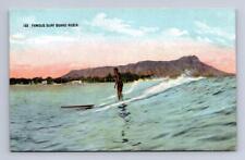 193 FAMOUS SURF BOARD RIDER SURFING HAWAIIAN ISLANDS HAWAII POSTCARD (c. 1910) picture
