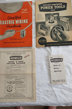 4 Craftsman catalog/brochures 1960's picture