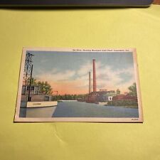 (1) Trendy Colorful Vintage “A Glimpse Of Logansport, IN Indiana Postcard picture