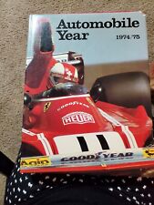 Automobile Year 1974-75 Book No. 22 Hardcover Yearbook & Daytona USA - Neely picture