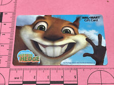 Walmart Rare Collectable Gift Card Over The Hedge Movie Dreamworks My Nuts JD picture
