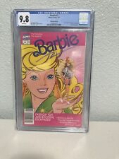 Barbie #1 1 Newsstand CGC Graded 9.8 1991 Poly Bag Pink Card Top Pop picture
