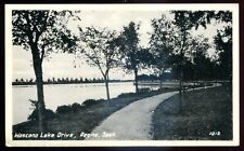 REGINA Saskatchewan Postcard 1930s Wascana Lake Drive picture