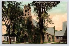 1908~Zion Episcopal Church~Exterior~Street~Rome New York NY~Vintage Postcard picture