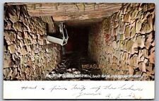 C.1905 RPPC HOUGHTON CTY, MICHIGAN, BALTIC MINE TIMBERING PHOTO Postcard P47 picture