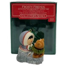 Hallmark Keepsake Frosty Friends #7 Christmas Ornament Vintage 1986 In Box  picture