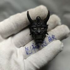 Handmade Japanese Dark Bonjour Ghost Mask Evil Devil Art Long Horned Skull Demon picture