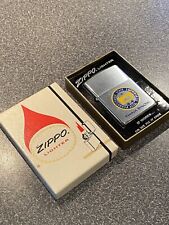 Vintage 1960s Pennsylvania State Snowmobile Assn. Zippo Lighter with Box RARE picture