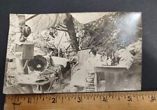 Antique Photo Occupational: Gold Mining Northern California/ Man & Wife @Camp picture