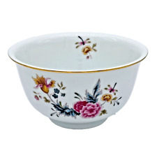 Vintage Avon American Heirloom Independence Day 1981 Bowl Japan Flowers Gold -A5 picture