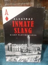 Alcatraz Inmate Slang Giant Playing Cards picture