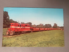 Vintage 60s 70s Minneapolis & St. Louis Railroad 604 Train Postcard Unposted Vtg picture