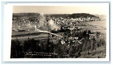 c1940's City Of Marshfield And Coos Bay Oregon Coast Highway RPPC Photo Postcard picture