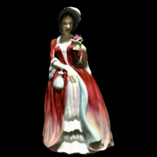Rare Vintage Radnor Bone China Miss Prudence Figurine Made in England 7