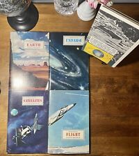 4 NASA SCIENCE SERVICE BOOKLETS: EARTH, UNIVERSE, SATELLITES, & FLIGHT 1969 picture