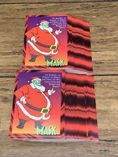 1996 Inkworks Mask Trading Cards Animated Series Promo #S-1 Santa 90 Cards CV JD picture