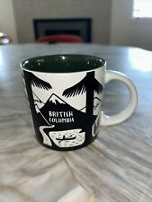 British Columbia Canada Coffee Mug Canadian Provinces Indigo Green Inside picture
