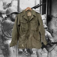 Vtg Field Jacket US Military M1950 Korean War 1950s Authentic XS Small M-1950 picture