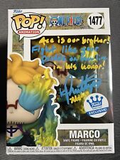 One Piece Marco Exclusive Funko Pop # 1477 Signed Kyle Phillips JSA picture