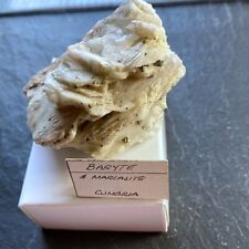 BARITE WITH MARCASITE FROM FRIZINGTON, CUMBRIA UNUSUAL PIECE 200g MF1246 picture
