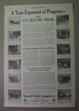 1915 ad: General Vehicle ELECTRIC TRUCK; Long Island City Queens, N.Y.; Ruppert picture
