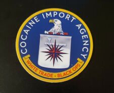 C.I.A. Political Sticker Funny Cocaine Import Agency Deep State Sticker  picture