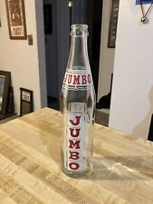 Vintage 1960’s Jumbo Brand Soda Pop Bottle Made By Seminole Flavor Company picture