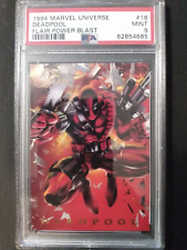 1994 Flair - Marvel - Deadpool - Powerblast - PSA MINT 9 - Awesome Card picture