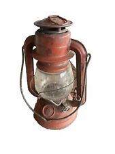 Vtg 1950’s DIETZ COMET Red Kerosene Lantern 8.5” Small Compact H-14 Untested picture
